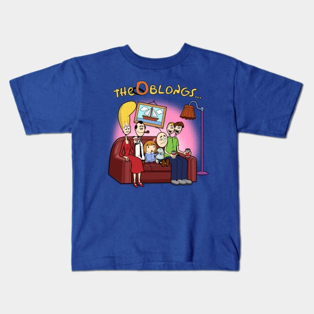 Odd Couch Gag Kids T-Shirt by CoDDesigns